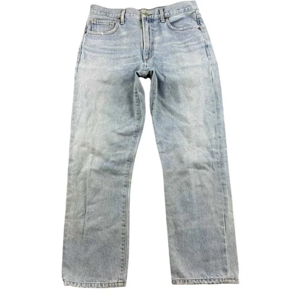 Citizens of Humanity Premium Vintage Jeans 30W Dree Crop High Rise Straight Blue